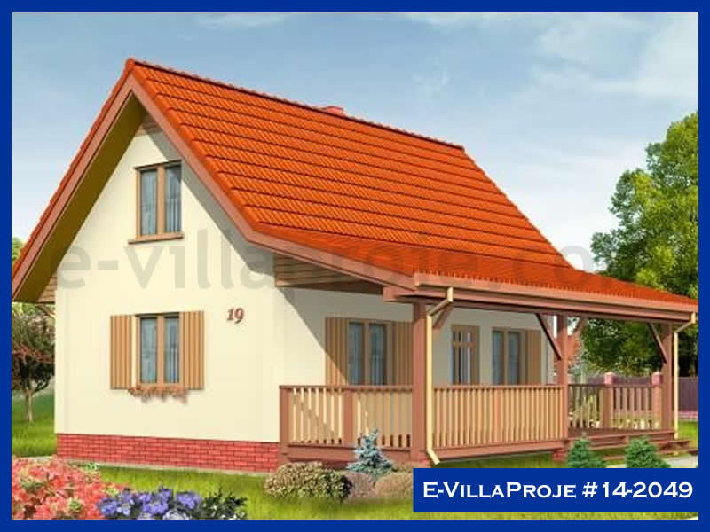 KCE-6649 100 m² hafif çelik ev mimari görselleştirmesi