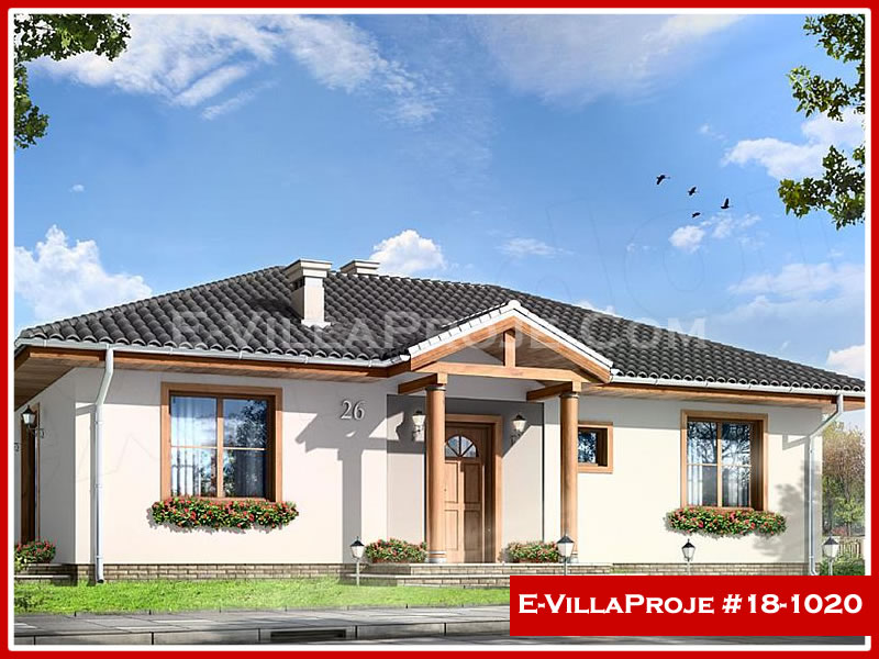 KCE-18.1020 102 m² hafif çelik ev mimari görselleştirmesi