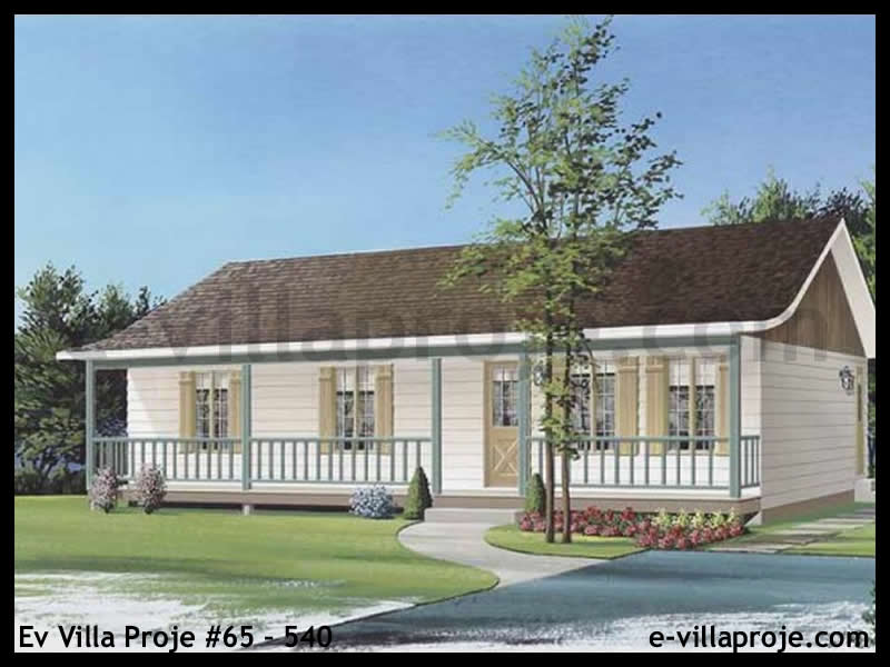 KCE-65.540 102 m² hafif çelik ev mimari görselleştirmesi