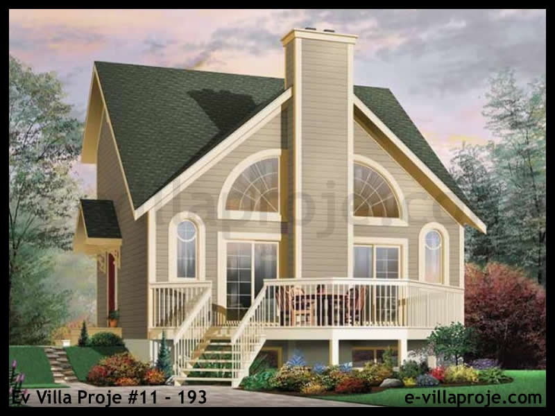 KCE-11.193 104 m² hafif çelik ev mimari görselleştirmesi