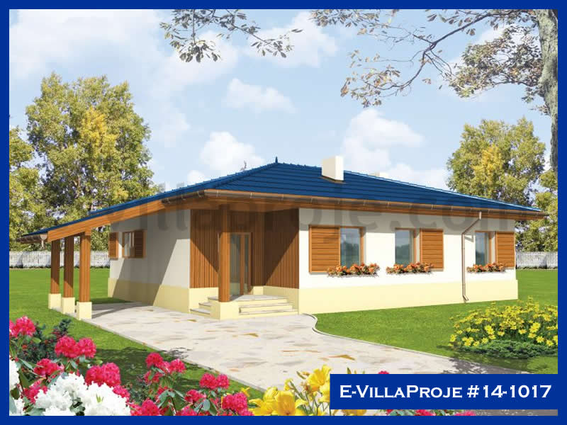 KCE-6261 104 m² hafif çelik ev mimari görselleştirmesi