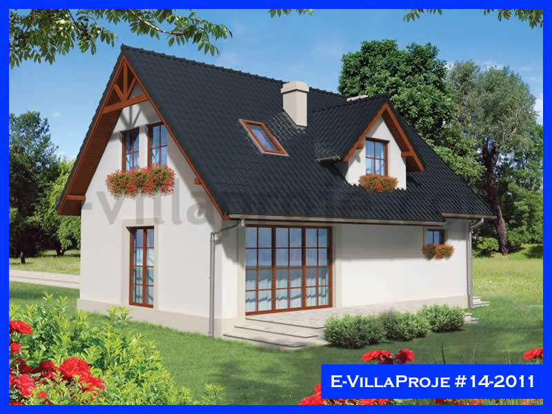 KCE-6032 106 m² hafif çelik ev mimari görselleştirmesi