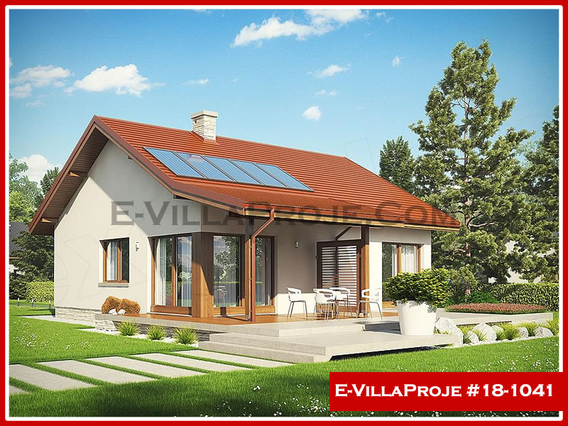 KCE-18.1041 106 m² hafif çelik ev mimari görselleştirmesi