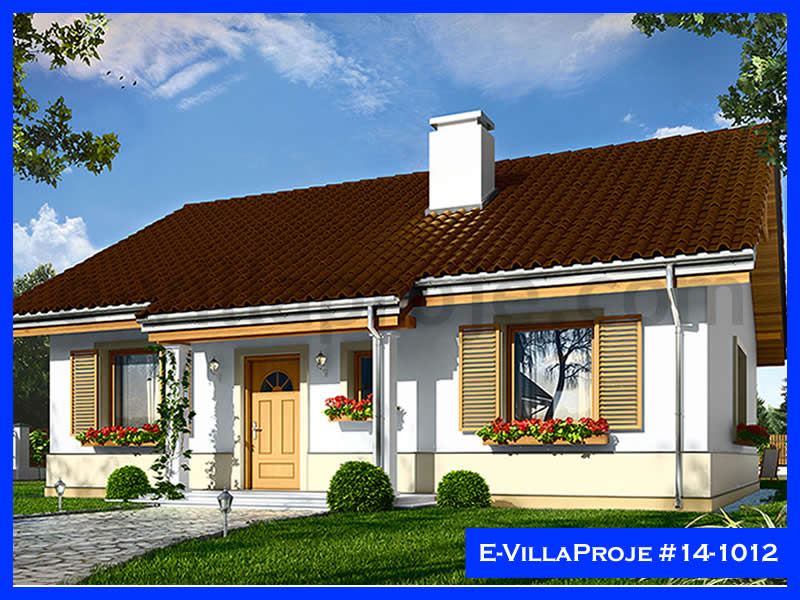 KCE-6153 108 m² hafif çelik ev mimari görselleştirmesi