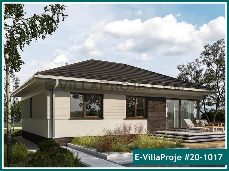 KCE-20.1017 108 m² hafif çelik ev mimari görselleştirmesi