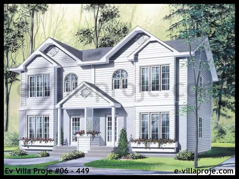 KCE-06.449 109 m² hafif çelik ev mimari görselleştirmesi