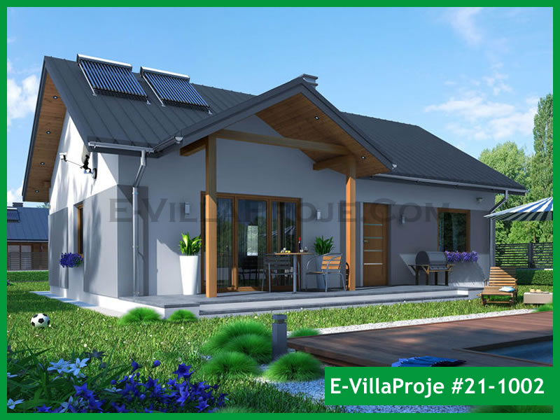 KCE-21.1002 112 m² hafif çelik ev mimari görselleştirmesi