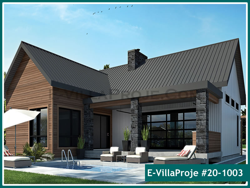 KCE-20.1003 113 m² hafif çelik ev mimari görselleştirmesi