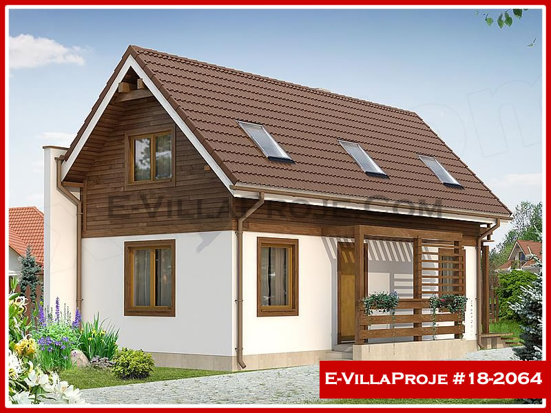 KCE-18.2064 115 m² hafif çelik ev mimari görselleştirmesi