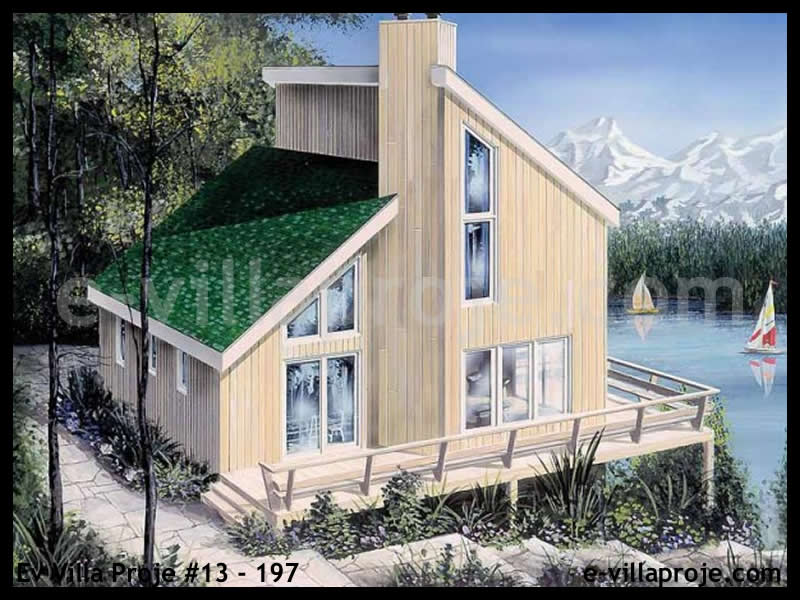 KCE-13.197 117 m² hafif çelik ev mimari görselleştirmesi
