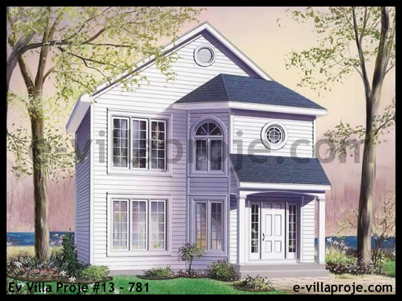 KCE-13.781 117 m² hafif çelik ev mimari görselleştirmesi