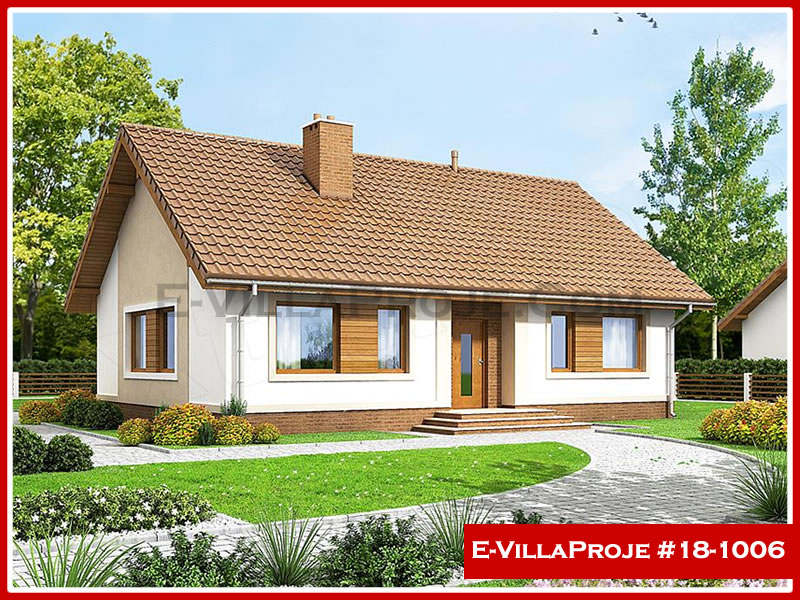 KCE-18.1006 119 m² hafif çelik ev mimari görselleştirmesi