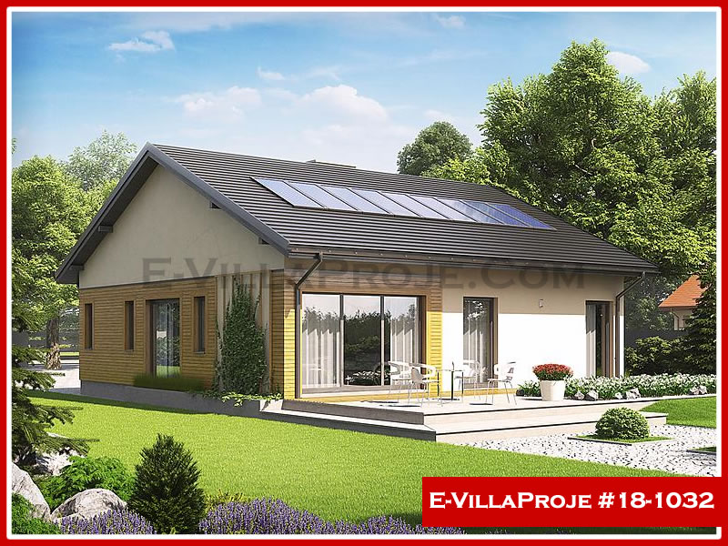 KCE-18.1032 120 m² hafif çelik ev mimari görselleştirmesi