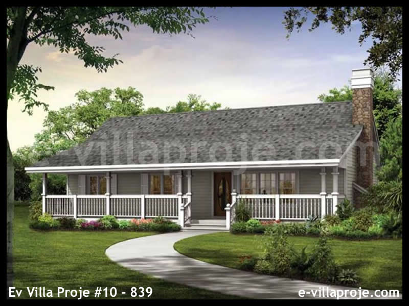 KCE-10.839 121 m² hafif çelik ev mimari görselleştirmesi