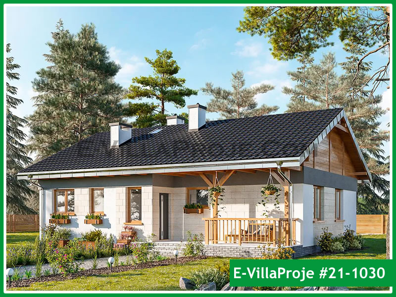 KCE-21.1030 122 m² hafif çelik ev mimari görselleştirmesi