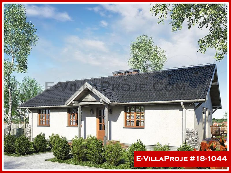 KCE-18.1044 122 m² hafif çelik ev mimari görselleştirmesi