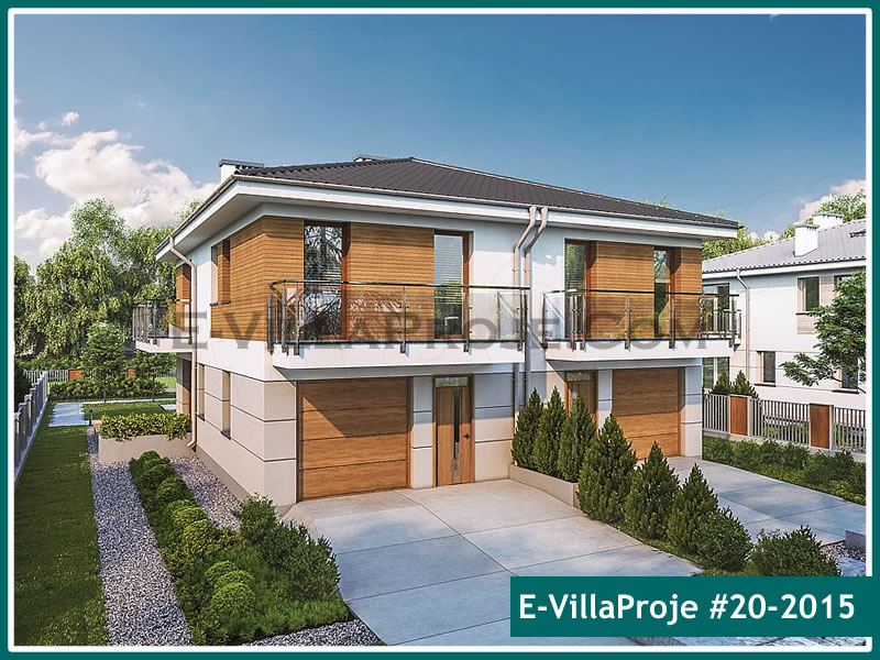 KCE-20.2015 123 m² hafif çelik ev mimari görselleştirmesi