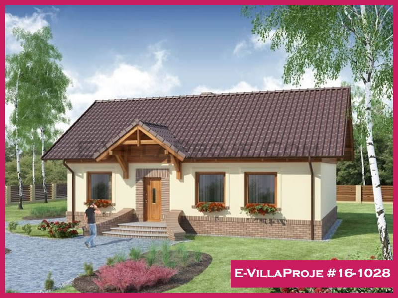 KCE-16.1028 123 m² hafif çelik ev mimari görselleştirmesi