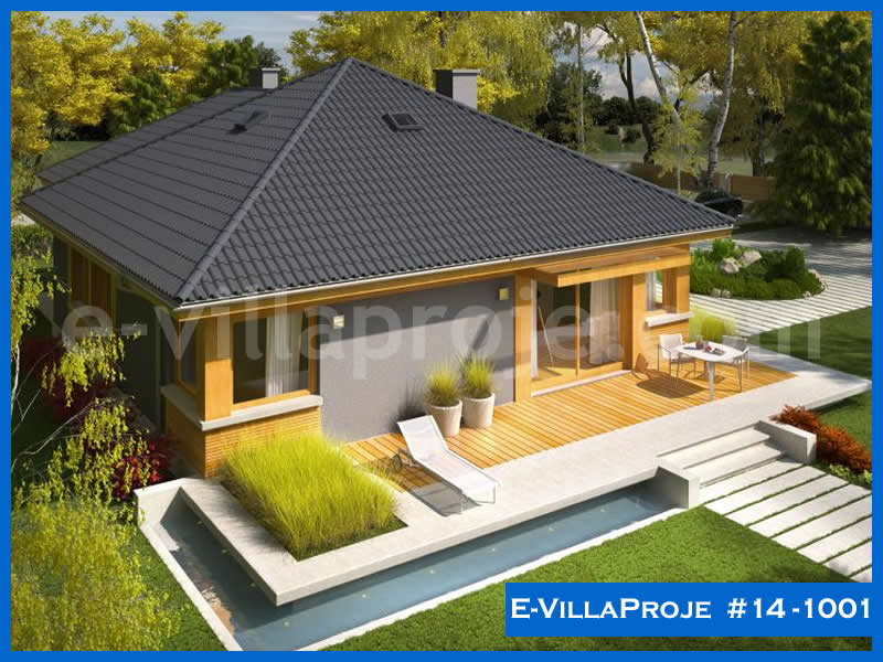 KCE-5881 123 m² hafif çelik ev mimari görselleştirmesi