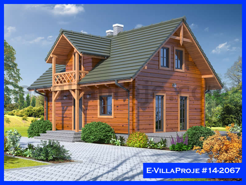 KCE-14.2067 124 m² hafif çelik ev mimari görselleştirmesi