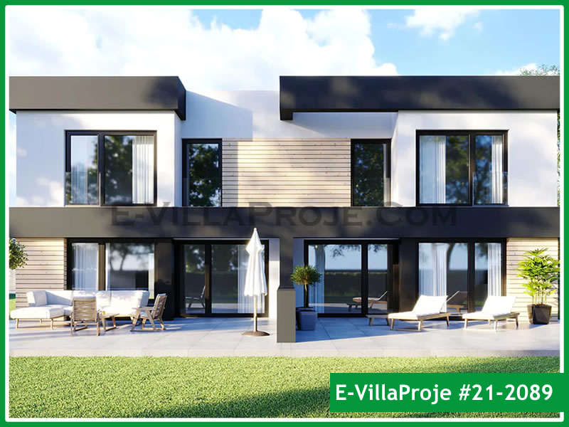 KCE-21.2089 125 m² Kıbrıs hafif çelik ev mimari görselleştirmesi