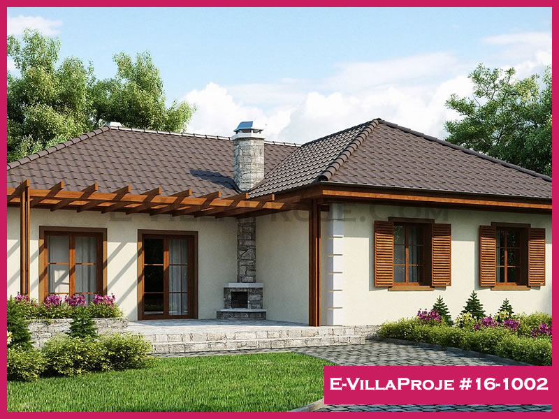 KCE-10039 125 m² hafif çelik ev mimari görselleştirmesi