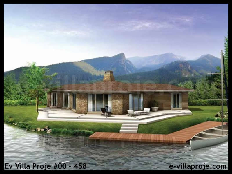 KCE-00.458 126 m² hafif çelik ev mimari görselleştirmesi