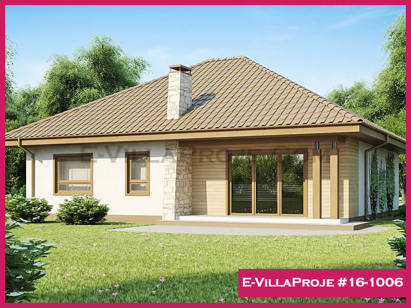 KCE-16.1006 127 m² hafif çelik ev mimari görselleştirmesi