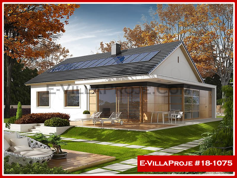 KCE-18.1075 127 m² hafif çelik ev mimari görselleştirmesi