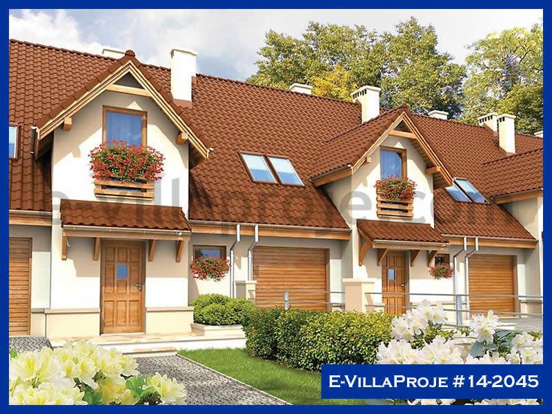 KCE-6545 127 m² hafif çelik ev mimari görselleştirmesi