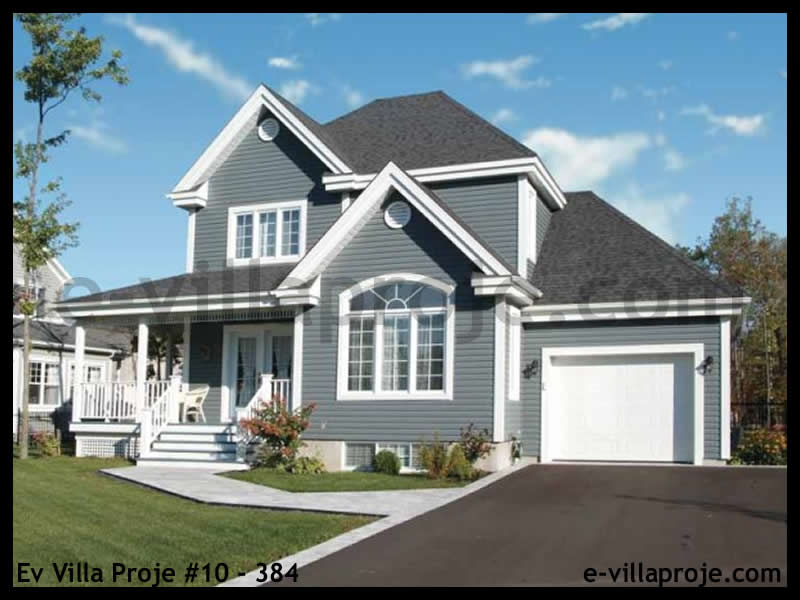 KCE-10.384 129 m² hafif çelik ev mimari görselleştirmesi