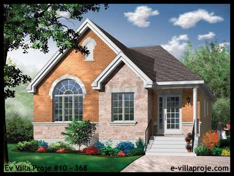 KCE-10.368 129 m² hafif çelik ev mimari görselleştirmesi