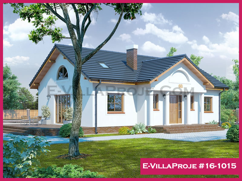 KCE-16.1015 129 m² hafif çelik ev mimari görselleştirmesi