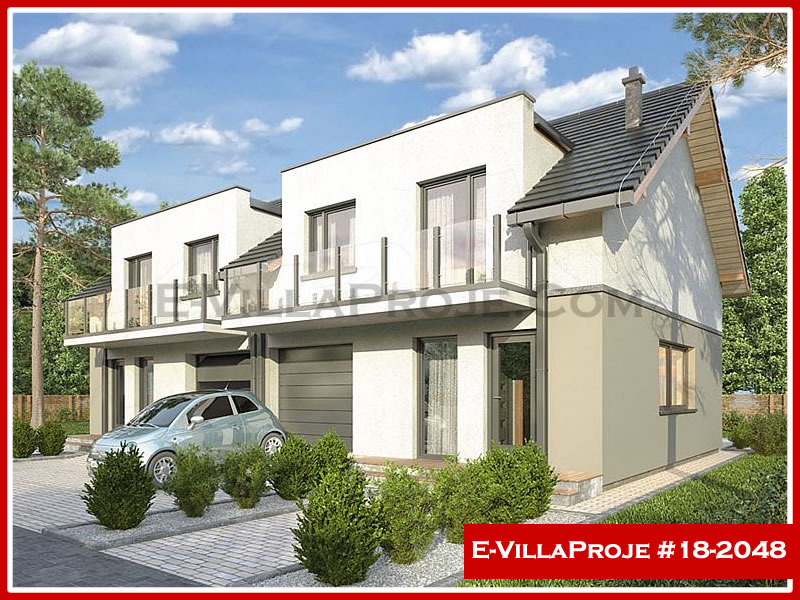 KCE-18.2048 130 m² hafif çelik ev mimari görselleştirmesi