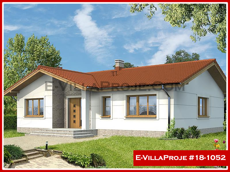 KCE-18.1052 131 m² hafif çelik ev mimari görselleştirmesi