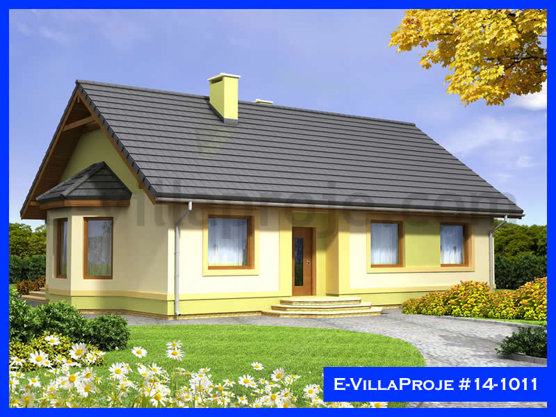 KCE-6084 132 m² hafif çelik ev mimari görselleştirmesi