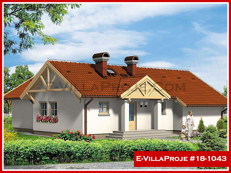 KCE-18.1043 134 m² hafif çelik ev mimari görselleştirmesi