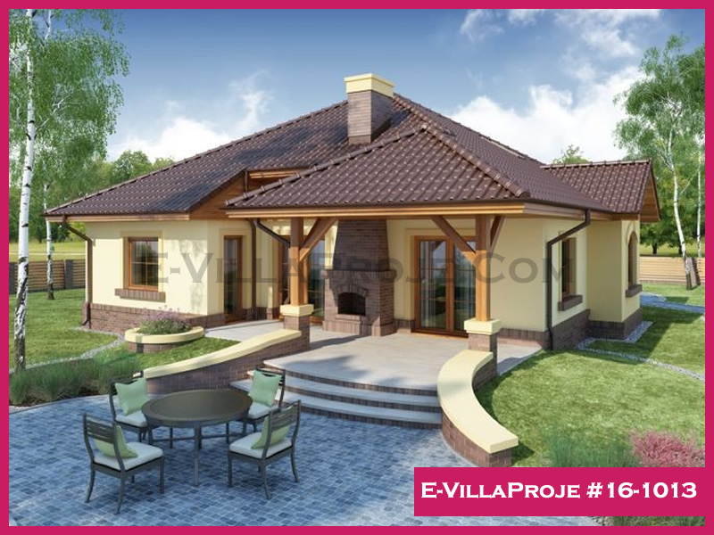 KCE-16.1013 135 m² hafif çelik ev mimari görselleştirmesi