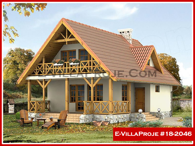 KCE-18.2046 136 m² hafif çelik ev mimari görselleştirmesi