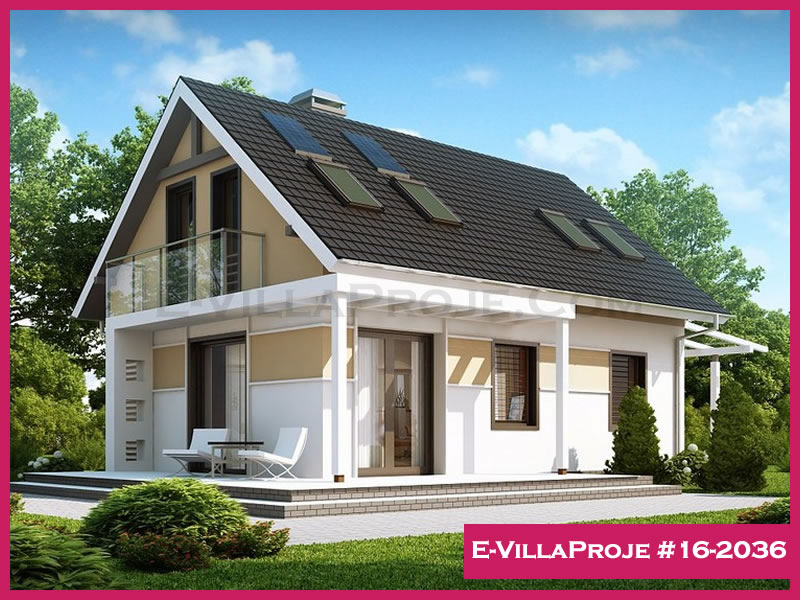 KCE-16.2036 136 m² hafif çelik ev mimari görselleştirmesi