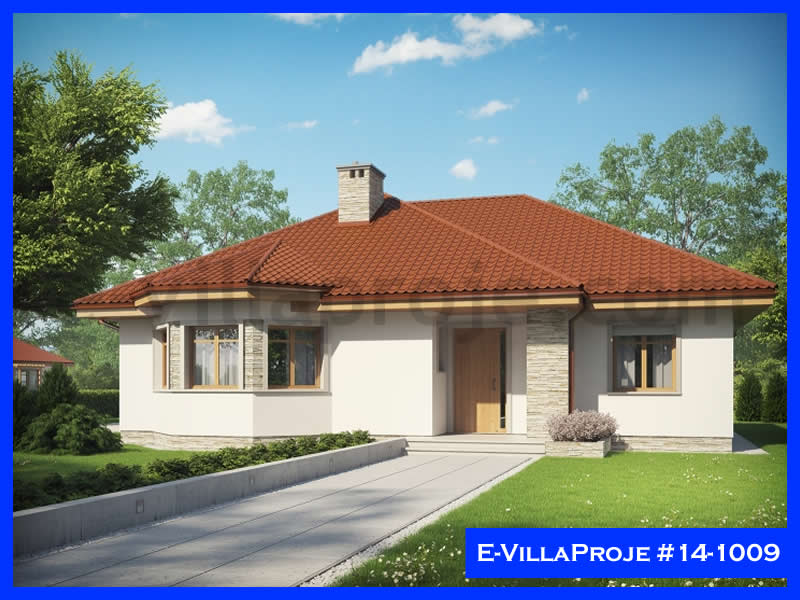 KCE-6062 136 m² hafif çelik ev mimari görselleştirmesi