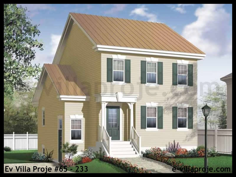 KCE-65.233 138 m² hafif çelik ev mimari görselleştirmesi