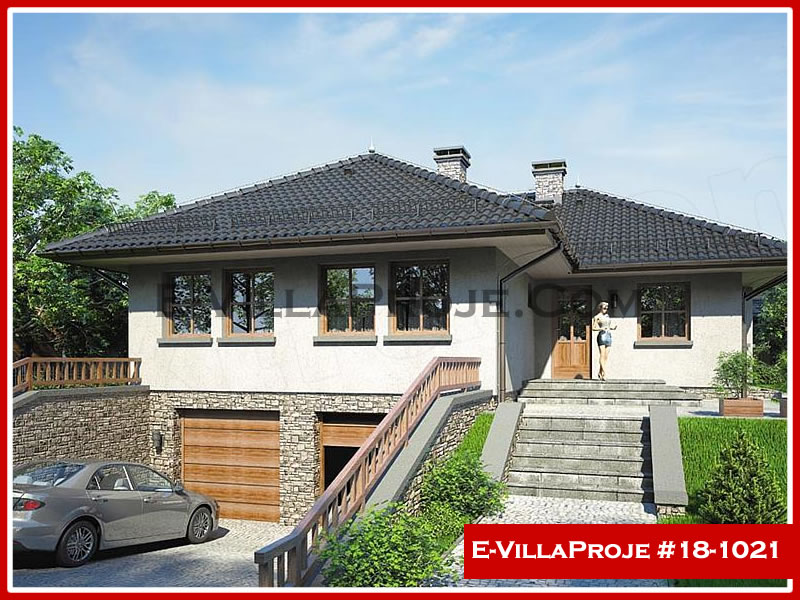 KCE-18.1021 139 m² hafif çelik ev mimari görselleştirmesi