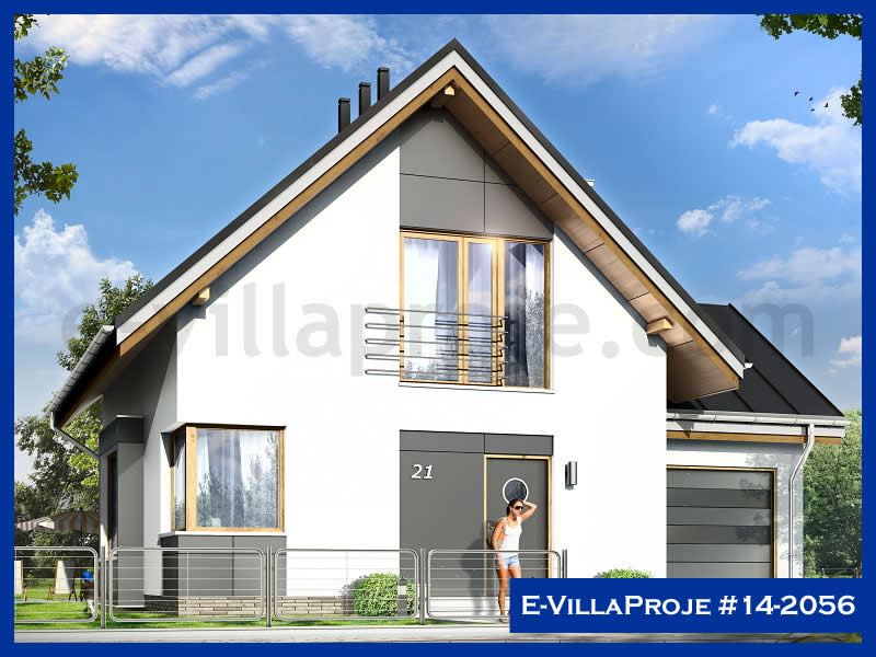 KCE-7100 140 m² hafif çelik ev mimari görselleştirmesi