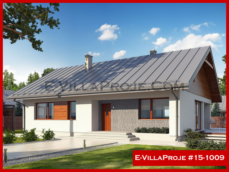 KCE-15.1009 140 m² hafif çelik ev mimari görselleştirmesi