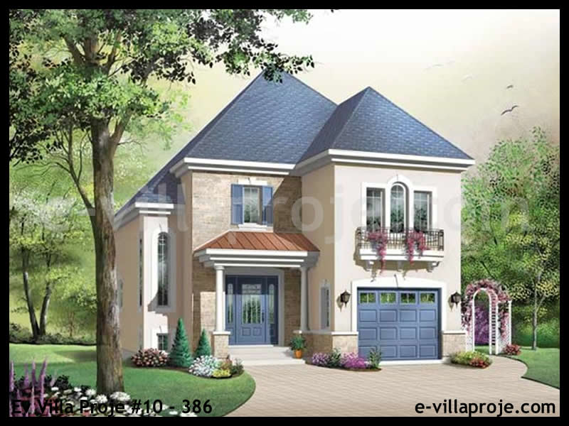 KCE-10.386 143 m² hafif çelik ev mimari görselleştirmesi