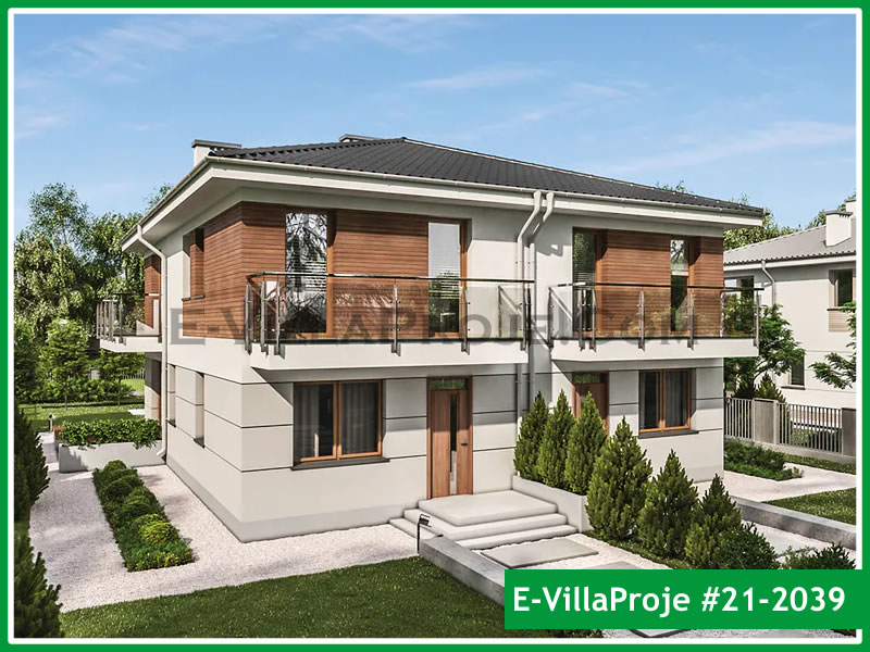 KCE-21.2039 143 m² Kıbrıs hafif çelik ev mimari görselleştirmesi