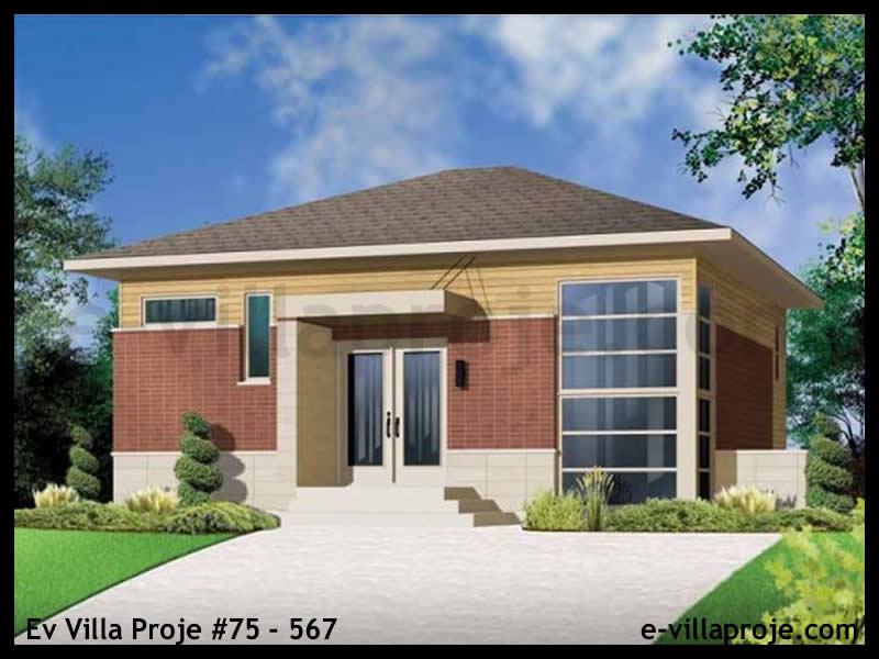 KCE-75.567 143 m² hafif çelik ev mimari görselleştirmesi