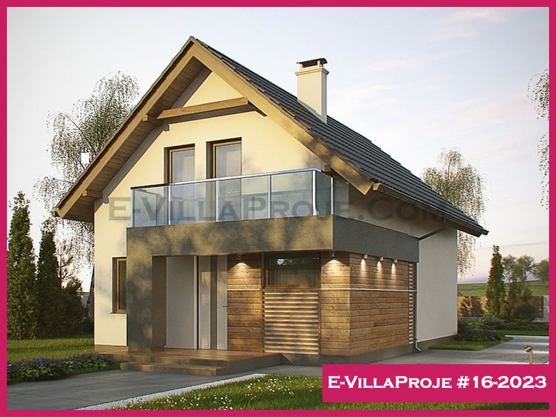KCE-16.2023 143 m² hafif çelik ev mimari görselleştirmesi