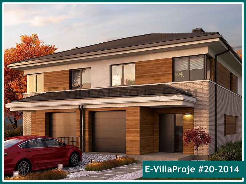 KCE-20.2014 145 m² hafif çelik ev mimari görselleştirmesi